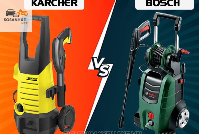 Tổng Quan Về Máy Rửa Xe Karcher và Bosch