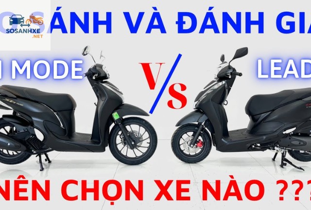 so sánh xe sh mode và lead