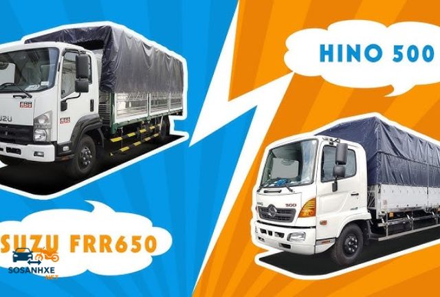 So Sánh Chi Tiết Xe Tải Hino và Isuzu